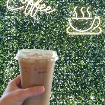 PJ's Coffee - Iced praline and cream latte. - Coffee & Tea Near Me - Brookhaven, Mississippi