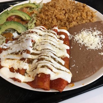 Dos Hermanos Mexican Kitchen - Enchilada platter - Mexican Near Me - Olympia, Washington Dos Hermanos Mexican Kitchen - Enchilada platter - Mexican Near Me - Olympia, Washington