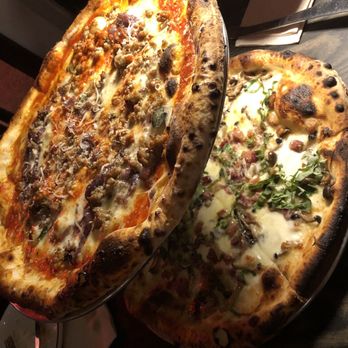 DAMNFiNE pizza - Sausage and sage and Pig in the woods pizza - Pizza Near Me - San Francisco, California