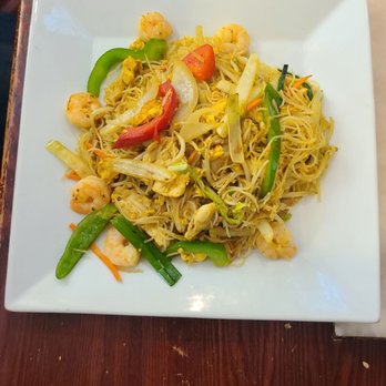 Asian Sauce Box - a plate of noodles with shrimp and vegetables - Asian Fusion Near Me - Port Orange, Florida Asian Sauce Box - a plate of noodles with shrimp and vegetables - Asian Fusion Near Me - Port Orange, Florida