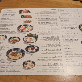 Arashi Ramen - Menu - Ramen Near Me - Tukwila, Washington