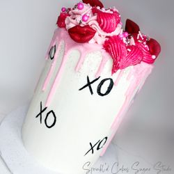 Sprinkl'd Cakes Sugar Studio - Valentine's Day custom cake