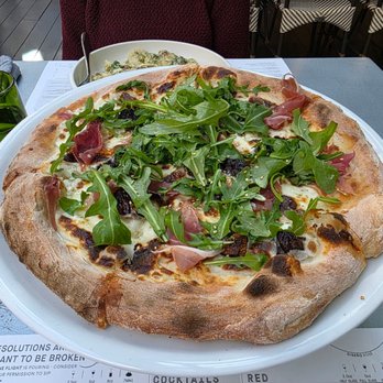 Sixty Vines - Fig & prosciutto pizza - New American Near Me - Dallas, Texas Sixty Vines - Fig & prosciutto pizza - New American Near Me - Dallas, Texas