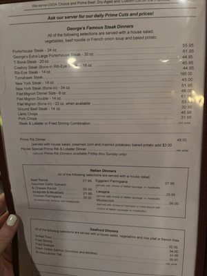 George Petrelli Steak House by null