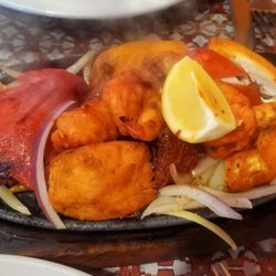 Momo N Curry - Mixed Grill ... sizzling with flavor!