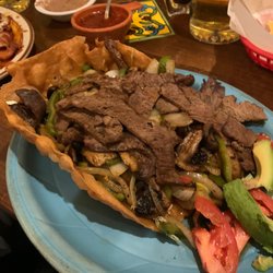 Garibaldi's - The beef fajita salad is delicious!