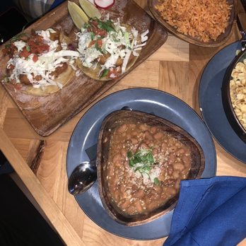 Estrella Cantina Lounge - Fish tacos side or rice and beans (10/2023) - Mexican Near Me - Riverside, California Estrella Cantina Lounge - Fish tacos side or rice and beans (10/2023) - Mexican Near Me - Riverside, California