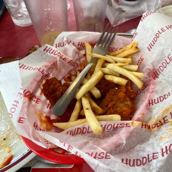 Huddle House - a basket of fried chicken and french fries - Diners Near Me - Martin, Tennessee Huddle House - a basket of fried chicken and french fries - Diners Near Me - Martin, Tennessee