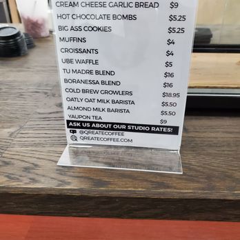 Qreate Coffee + Studio - Coffee & Tea Near Me - Orlando, Florida Qreate Coffee + Studio - Coffee & Tea Near Me - Orlando, Florida
