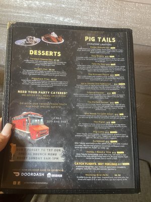 Menu photo 5 Twisted Pig Bar and Grill Modesto, CA Menu photo 5 Twisted Pig Bar and Grill Modesto, CA