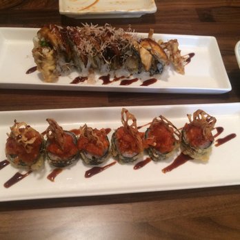 Sapporo Sushi - Vegas and black spider roll - Japanese Near Me - Long Beach, California