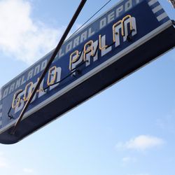 Gold Palm - Iconic Oakland Floral Depot sign - classic neon