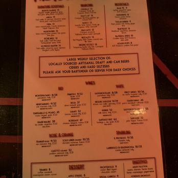 Rosie Pizza Bar - Menu - Pizza Near Me - New York, New York
