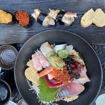 Masa's Sushi and Appetizer - Chirashi Sushi, Uni, Tobiko, Kani, tomago - Sushi Bars Near Me - Novato, California Masa's Sushi and Appetizer - Chirashi Sushi, Uni, Tobiko, Kani, tomago - Sushi Bars Near Me - Novato, California
