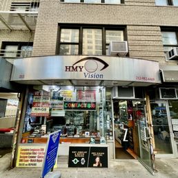 Exterior outside entrance of Hmy Vision - Manhattan, New York Exterior outside entrance of Hmy Vision - Manhattan, New York