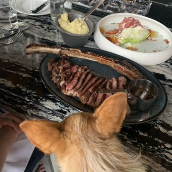 Clark & Bourbon - Tomahawk, wedge salad, mashed potatoes - Whiskey Bars Near Me - St Louis, Missouri