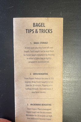 Menu photo 2 Jeff's Bagel Run Coconut Creek, FL