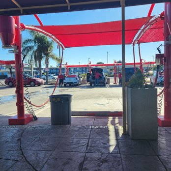 Chevron - a gas station with a red awning - Gas Stations Near Me - Orange, California