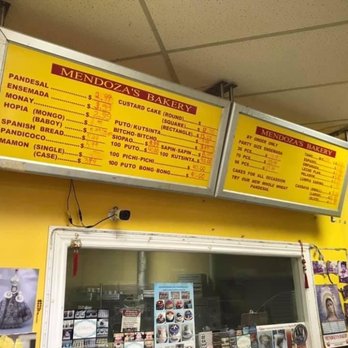 Mendoza's Bakery - menus on the wall - Bakeries Near Me - Toronto, Ontario Mendoza's Bakery - menus on the wall - Bakeries Near Me - Toronto, Ontario