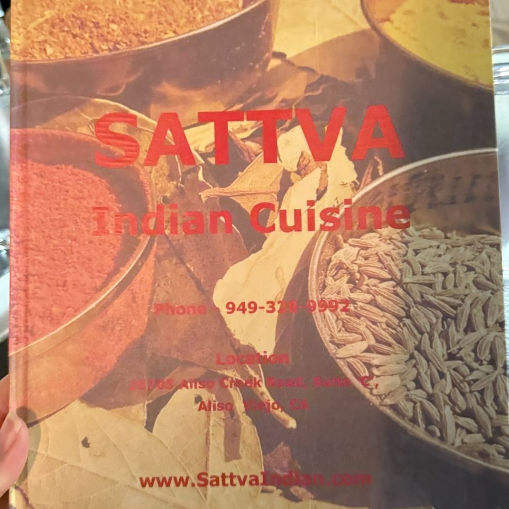Sattva Indian - Menu - Indian Near Me - Aliso Viejo, California Sattva Indian - Menu - Indian Near Me - Aliso Viejo, California