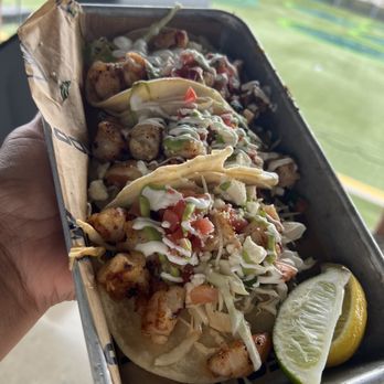 Topgolf - Shrimp, tacos - New American Near Me - San Antonio, Texas Topgolf - Shrimp, tacos - New American Near Me - San Antonio, Texas
