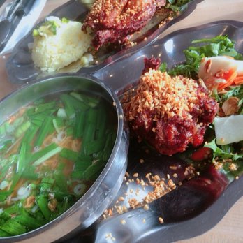 The Boat - chicken with egg noodles $18 - Vietnamese Near Me - Seattle, Washington The Boat - chicken with egg noodles $18 - Vietnamese Near Me - Seattle, Washington