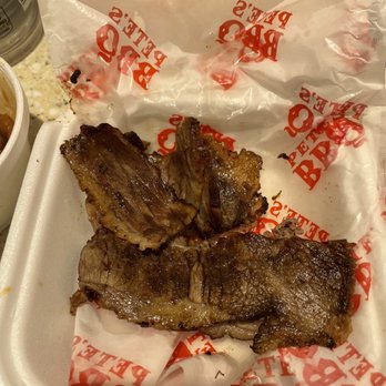 Pete's BBQ - tri tip, extra well done - Barbeque Near Me - Ramona, California