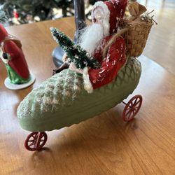 Weihnachtsladen u. Besonderes - Pickle Roadster Santa
