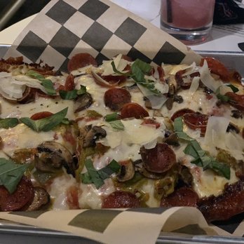 Thicc Pizza Co. - Nice close up of the The Burqueno Pizza. So tasty and filling. - Pizza Near Me - Albuquerque, New Mexico Thicc Pizza Co. - Nice close up of the The Burqueno Pizza. So tasty and filling. - Pizza Near Me - Albuquerque, New Mexico