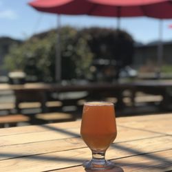 Paskenta Mad River Brewery - Outdoor Seating in summer