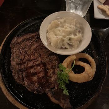 Aberdeen Barn - Regular Delmonico steak with creamed redskin potatoes - Seafood Near Me - Williamsburg, Virginia