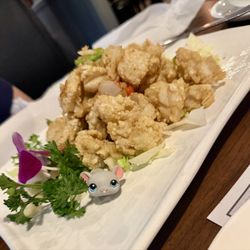 Mandarin Wilbraham - Calamari was perfect and so yummy