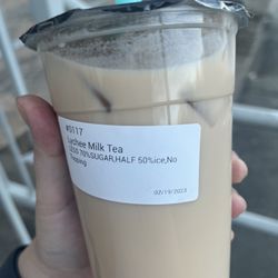 Lychee Milk Tea