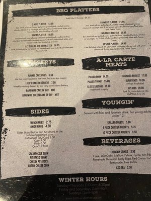 Menu photo 5 Barbwire Barbecue Eudora, KS