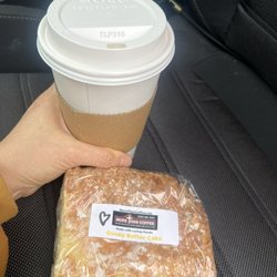 More Than Coffee - 16oz latte and gooey butter cake