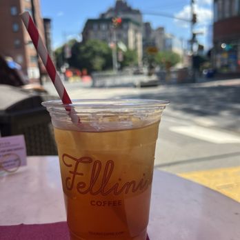 Fellini Coffee - Peach iced tea - Coffee & Tea Near Me - New York, New York Fellini Coffee - Peach iced tea - Coffee & Tea Near Me - New York, New York