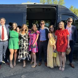 Wine and Dine Transportation - Wedding party