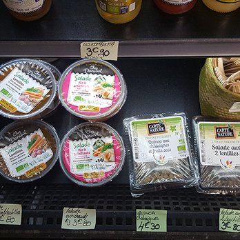 Collioure Nature - Some vegan/vegetarian salad options - Health Markets Near Me - Collioure, 66
