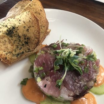 Jake's - Ahí poke stack - New American Near Me - Del Mar, California