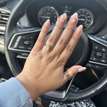Gemstone Nails - Sculpted nails with pearls. - Nail Salons Near Me - Ann Arbor, Michigan Gemstone Nails - Sculpted nails with pearls. - Nail Salons Near Me - Ann Arbor, Michigan