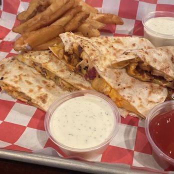 Angry Ale's - Buffalo chicken quesadilla. - Sports Bars Near Me - Charlotte, North Carolina