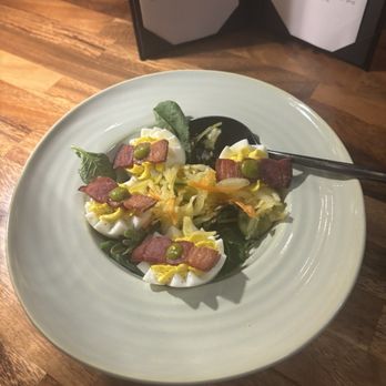 Duke's Steakhouse - Deviled eggs with bacon-- tasty - Steakhouses Near Me - Metuchen, New Jersey