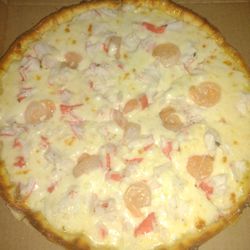 The Sicilian Pizzeria - Seafood delight pizza