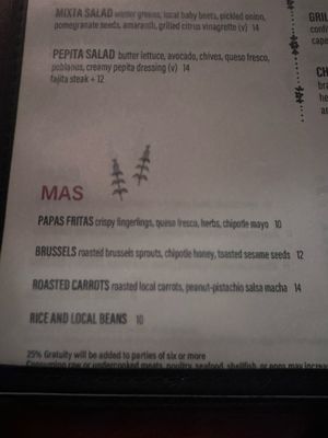 Menu photo 3 Paloma Restaurant Santa Fe, NM