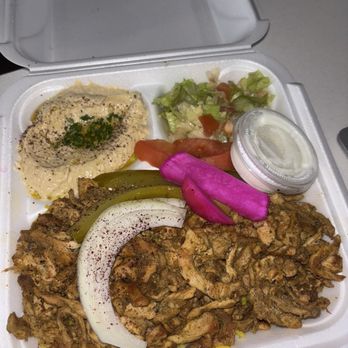 Yaba's Food & Middle Eastern Grill - Chicken Shawarma Plate - Middle Eastern Near Me - Chicago, Illinois Yaba's Food & Middle Eastern Grill - Chicken Shawarma Plate - Middle Eastern Near Me - Chicago, Illinois