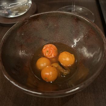 Feld - Tomatoes in the most delicious broth! - New American Near Me - Chicago, Illinois Feld - Tomatoes in the most delicious broth! - New American Near Me - Chicago, Illinois