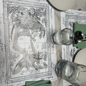 Eyval - Table setting - Persian/Iranian Near Me - Brooklyn, New York