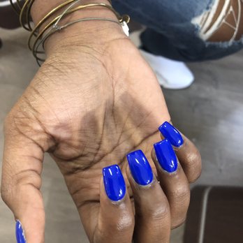 Sandy's Nail - Blue gel refill for my friend - Nail Salons Near Me - Philadelphia, Pennsylvania Sandy's Nail - Blue gel refill for my friend - Nail Salons Near Me - Philadelphia, Pennsylvania