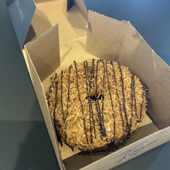 The Salty Donut - Samoa Cookie Donut - Donuts Near Me - Denver, Colorado The Salty Donut - Samoa Cookie Donut - Donuts Near Me - Denver, Colorado