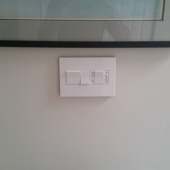 Malfettone Electric - one of 6 switch plates that he wired - Electricians Near Me - Jersey City, New Jersey